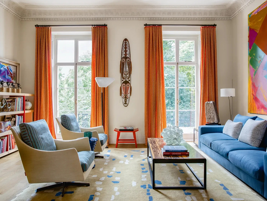 A Living Room of Vibrant Dialogue