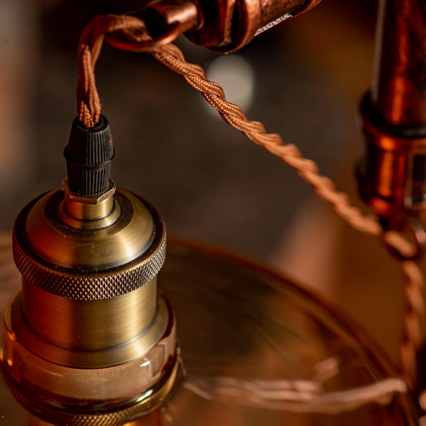 Dream Steampunk Handgefertigte Vintage Verstellbare Pfeifenlampe