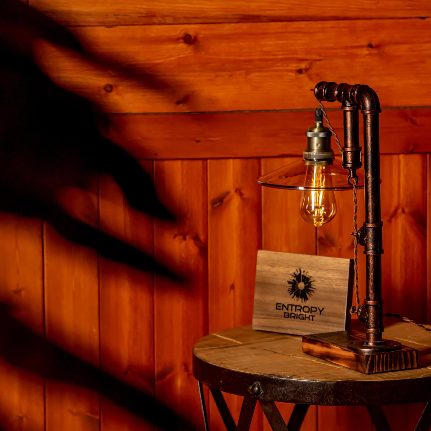 Dream Steampunk Handgefertigte Vintage Verstellbare Pfeifenlampe