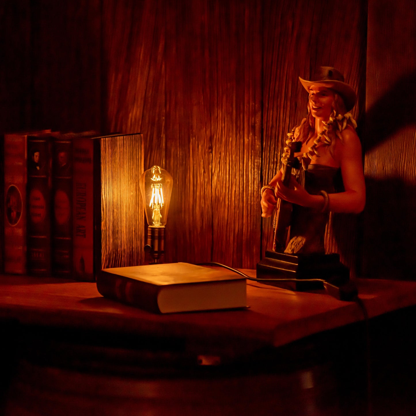 Myst Steampunk Handgefertigte Vintage Verstellbare Pfeifenlampe