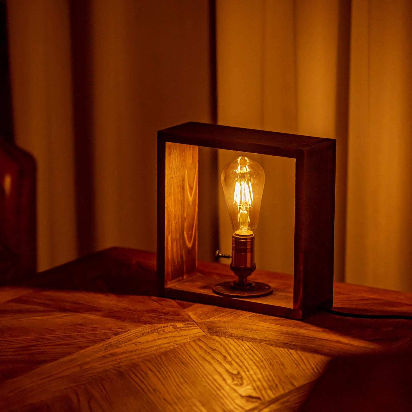 Cosmos Steampunk Handmade Vintage Adjustable Pipe Lamp