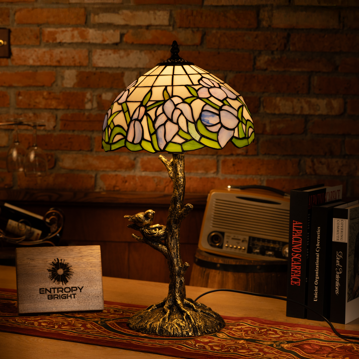 Spring Meadow Grace Tiffany Table Lamp
