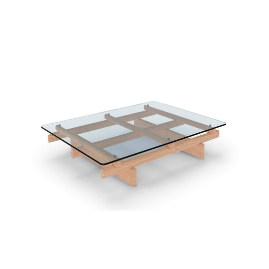 564 Sengu Rectangular Glass Coffee Table by Patricia Urquiola for Cassina