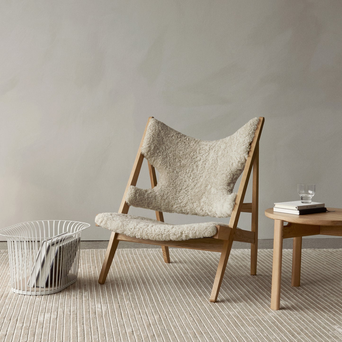 Knitting Lounge Chair by Ib Kofod-Larsen