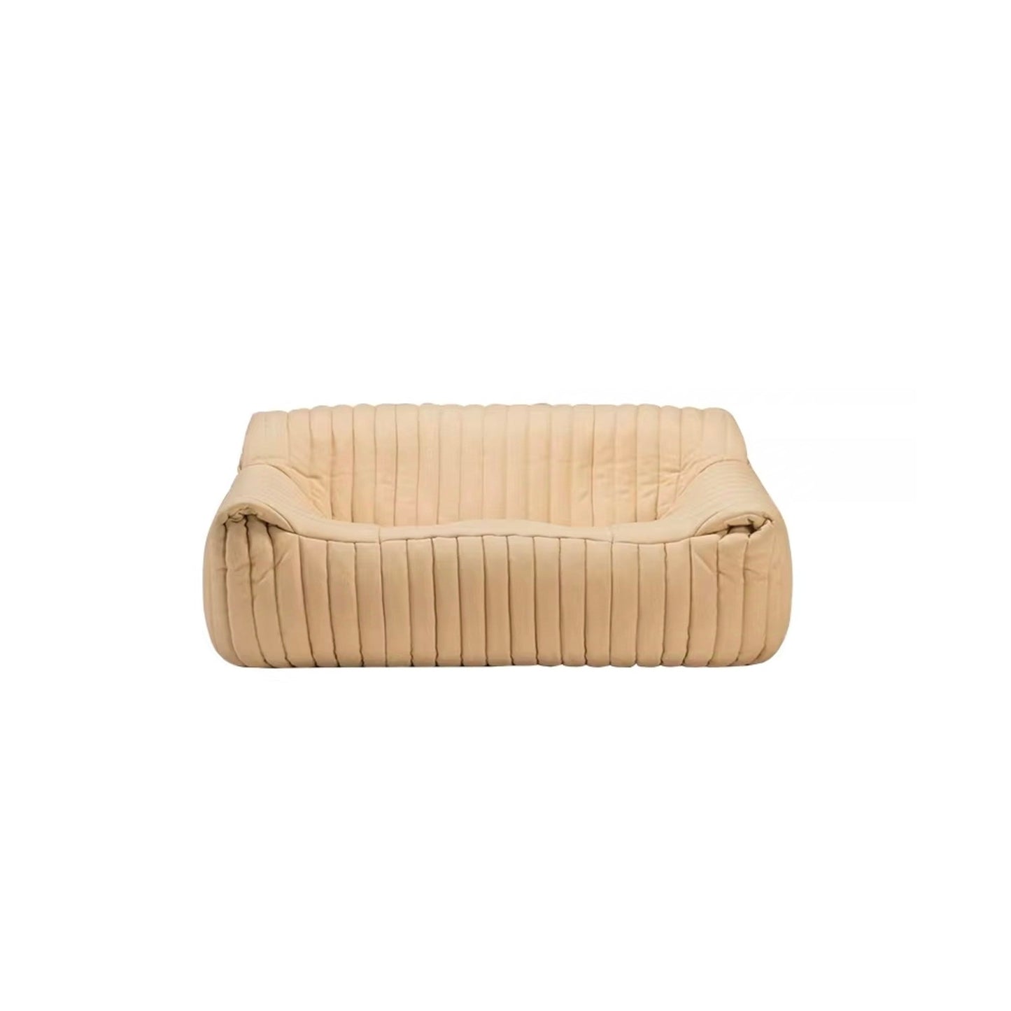 Modern Faux Leather Sofa