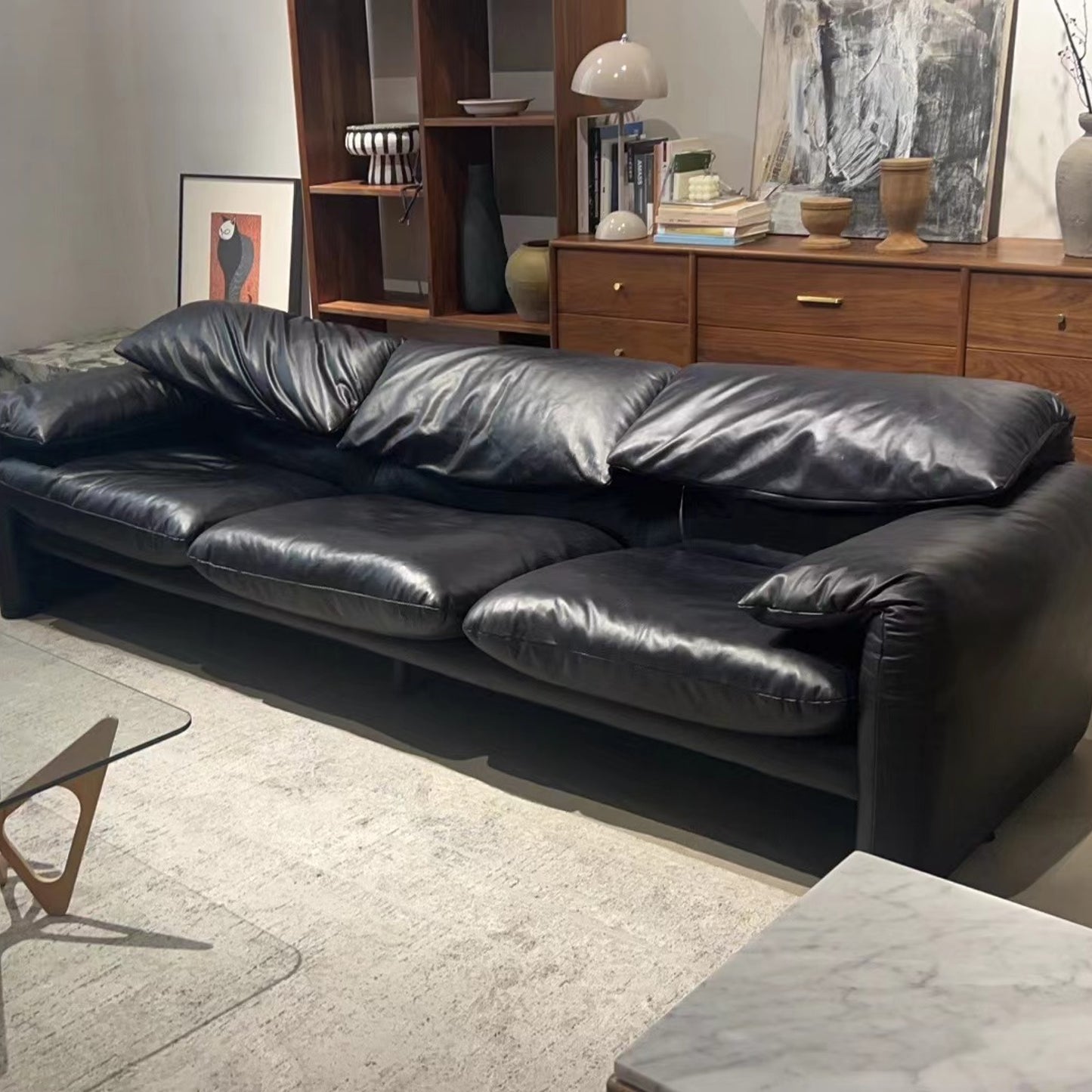 Maralunga 40 Maxi Sofa by Vico Magistretti