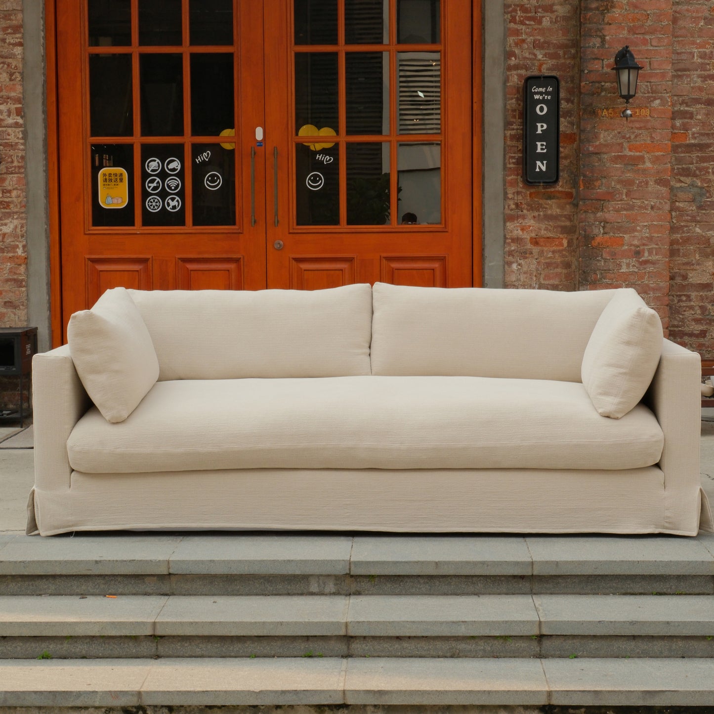Handcrafted Hardwood Sofa