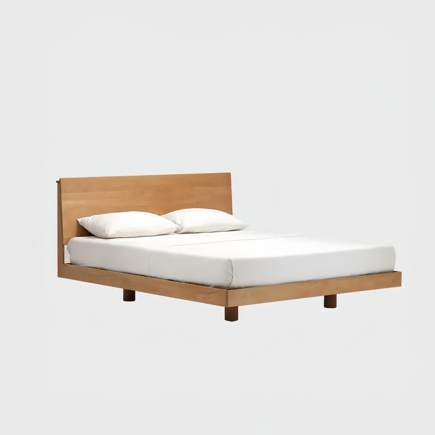 Nordic Solid Wood Bed
