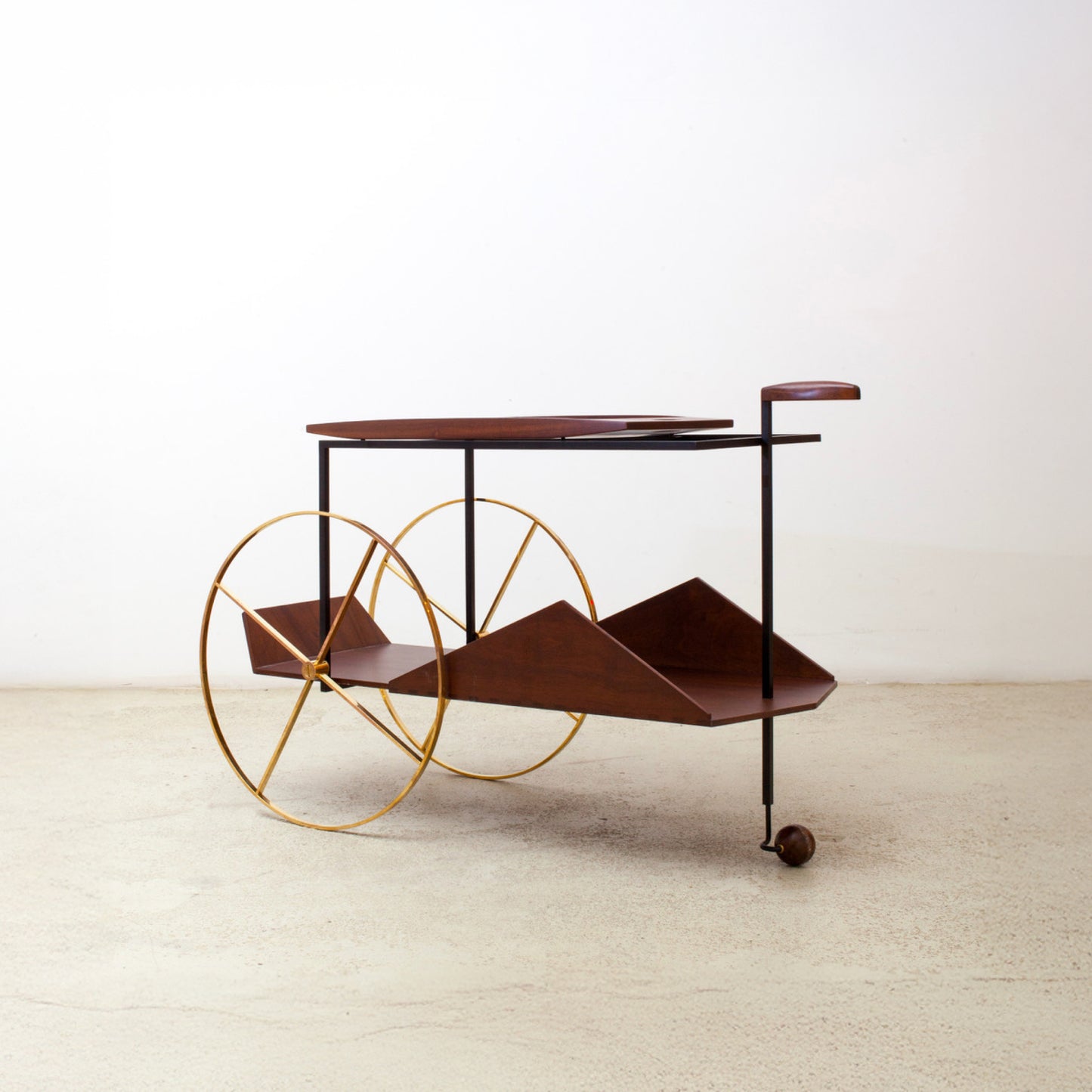 Jorge Zalszupin Tea Trolley for L’Atelier