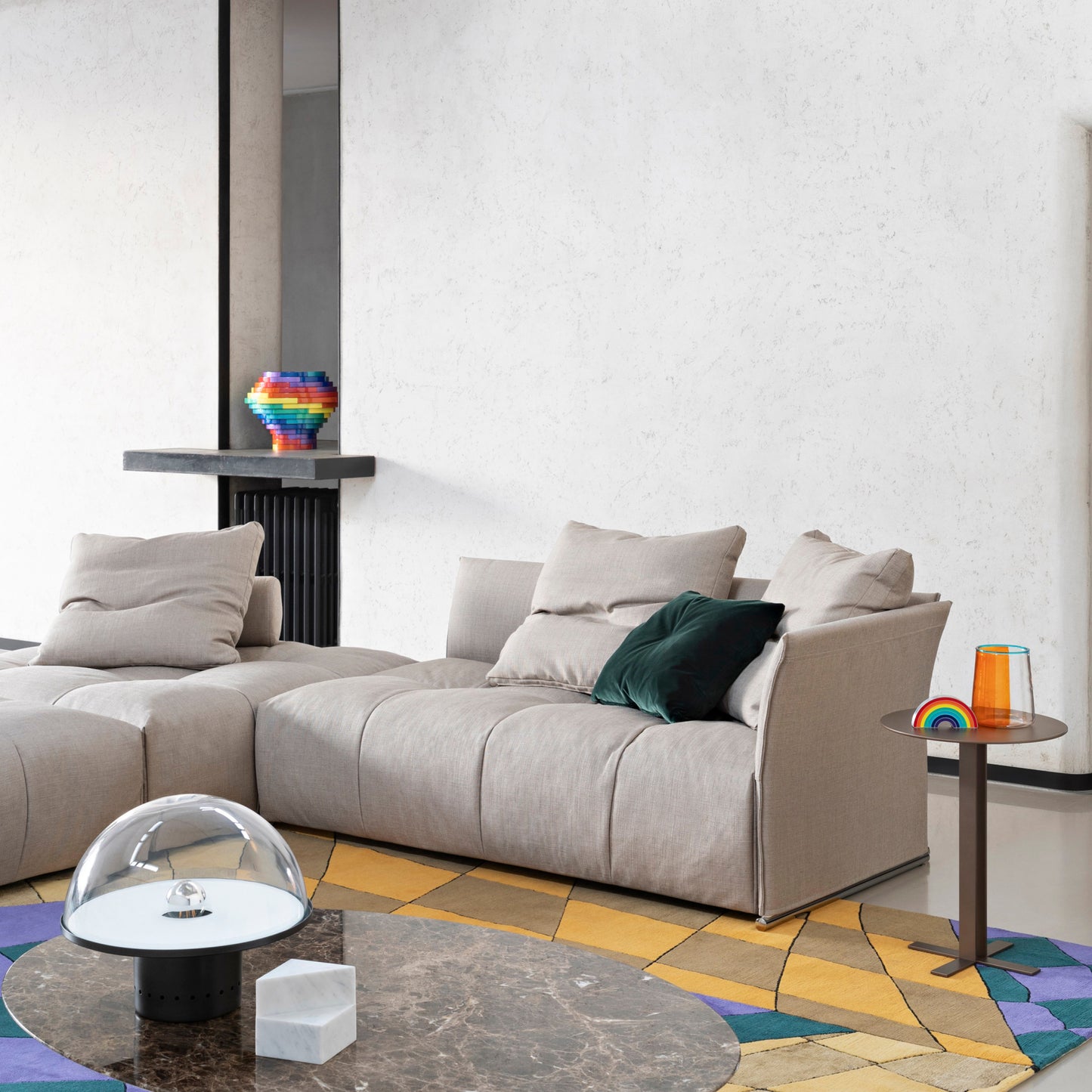 Pixel Modular Sofa by Sergio Bicego for Saba Italia