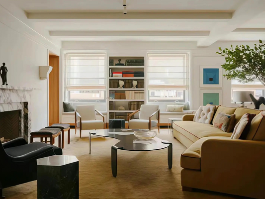 Warm Modernism: Sculptural Seating and Artful Proportion