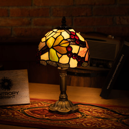 Warm Glow Blossom Tiffany Lamp