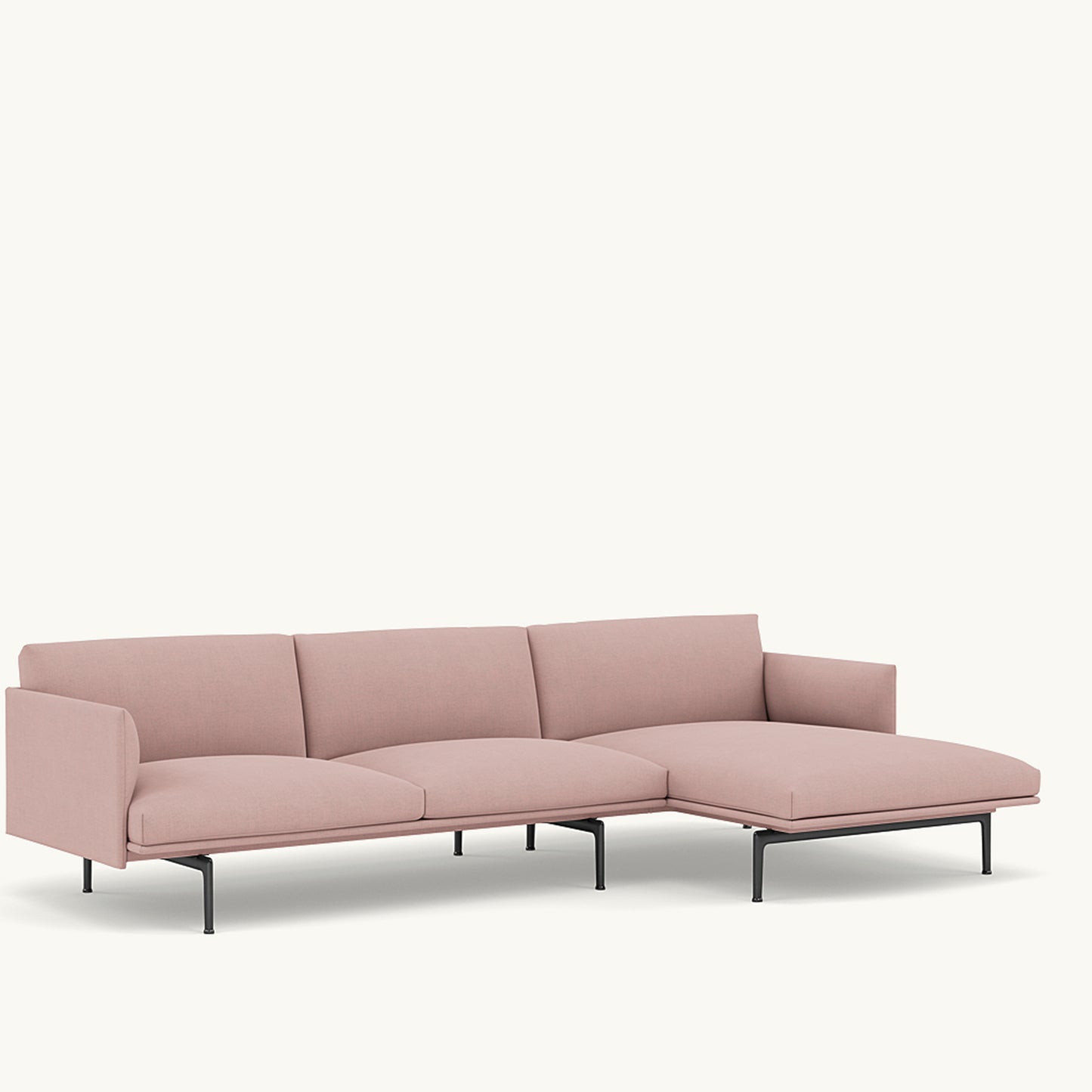 Outline Sofa Chaise Longue by Muuto