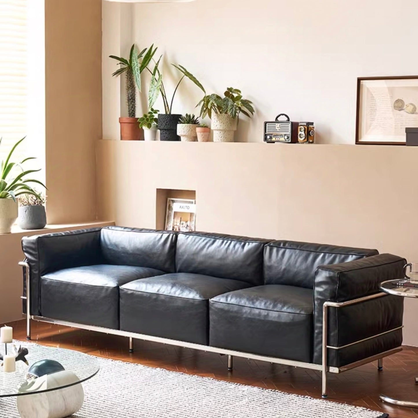 LC3 Grand Confort Sofa by Le Corbusier