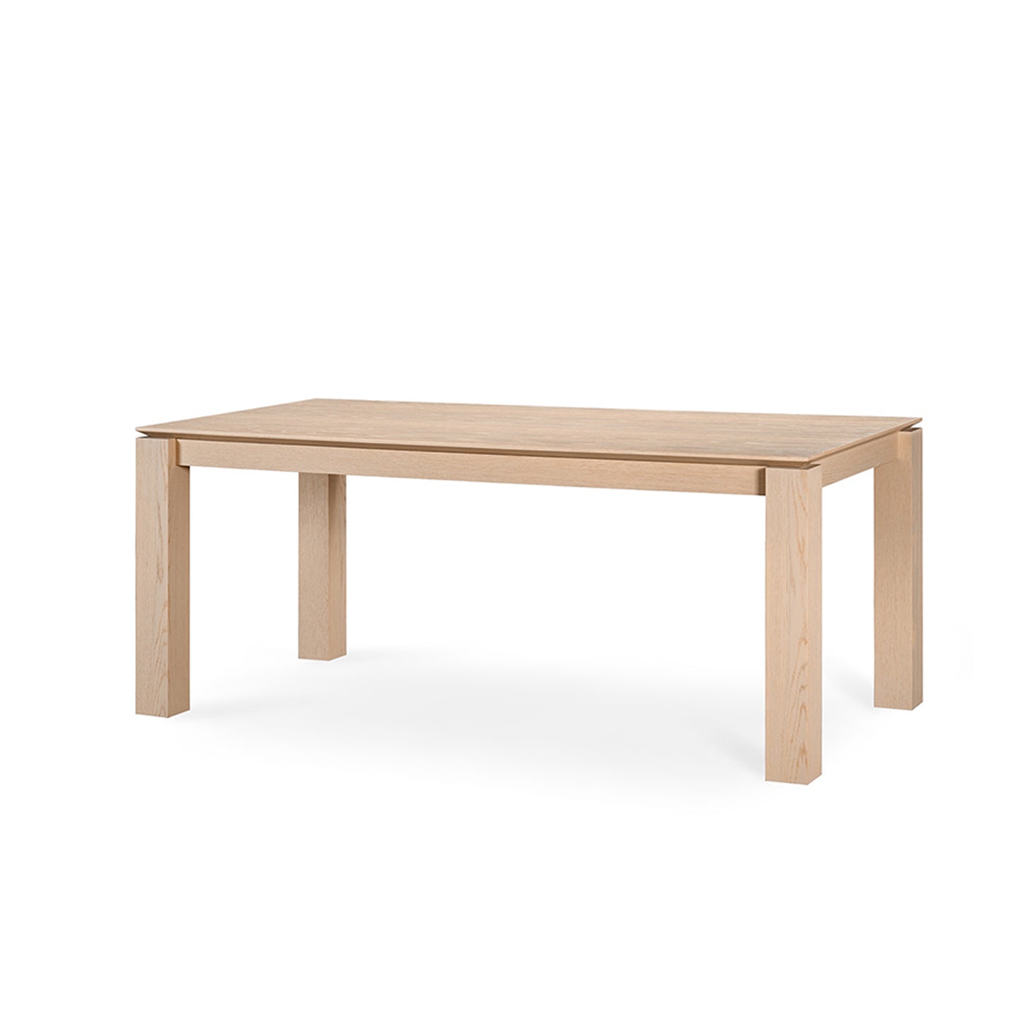 Solid Oak Expandable Dining Table
