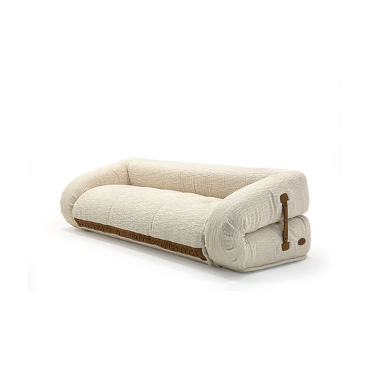 Nordic Faux Leather Sofa Bed
