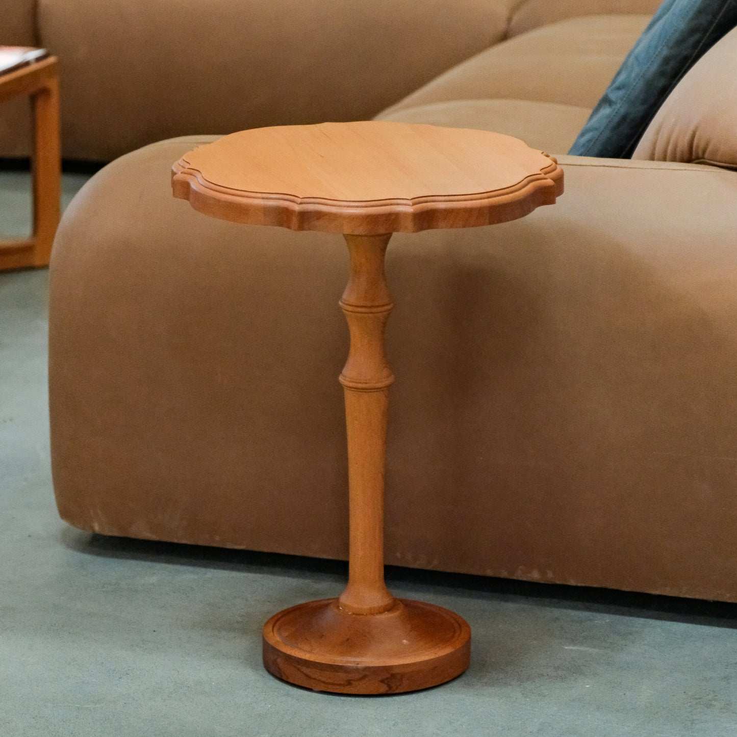 Compact Wood Coffee Table