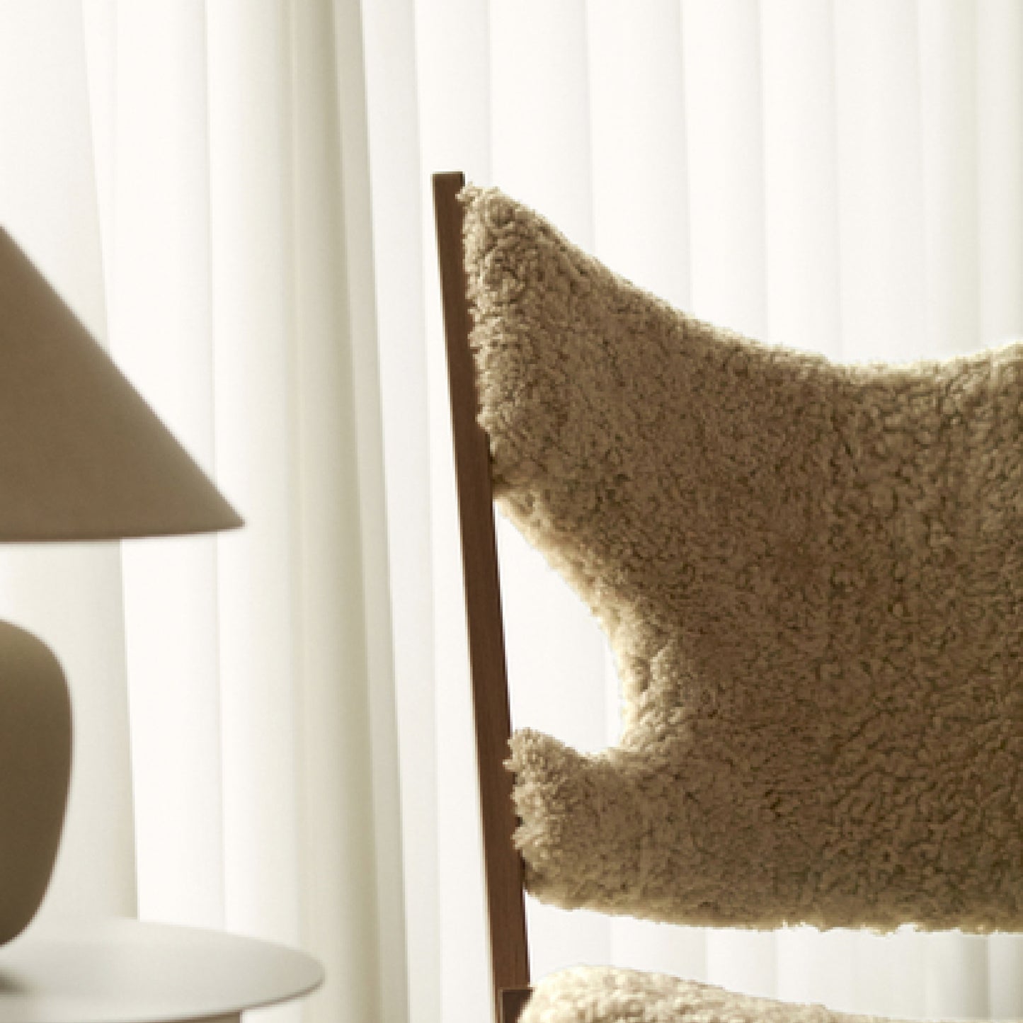 Knitting Lounge Chair by Ib Kofod-Larsen