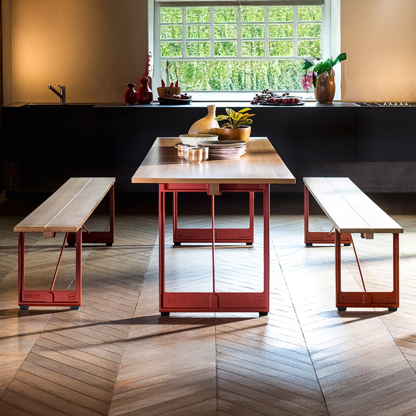 Brut Table by Konstantin Grcic for Magis