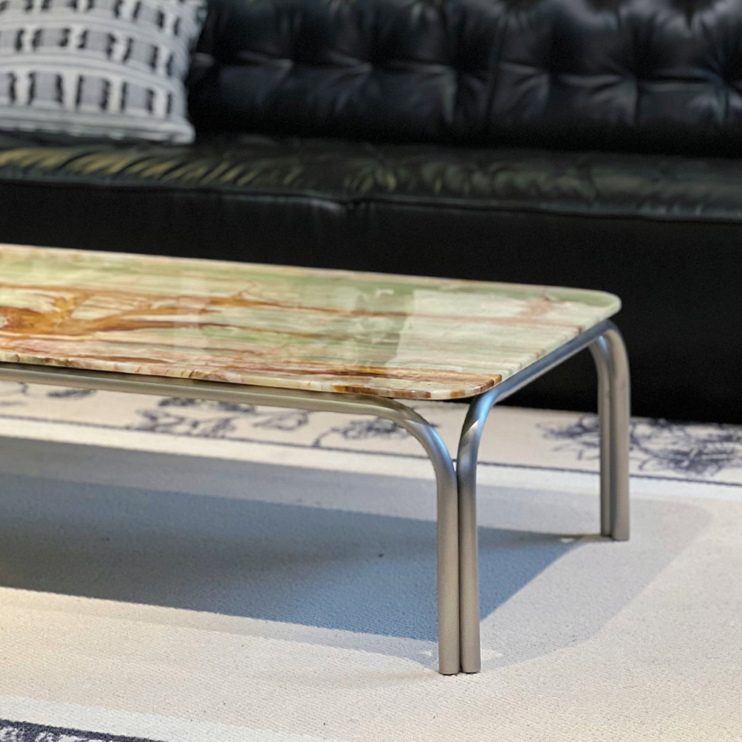 Rectangular Marble Coffee Table