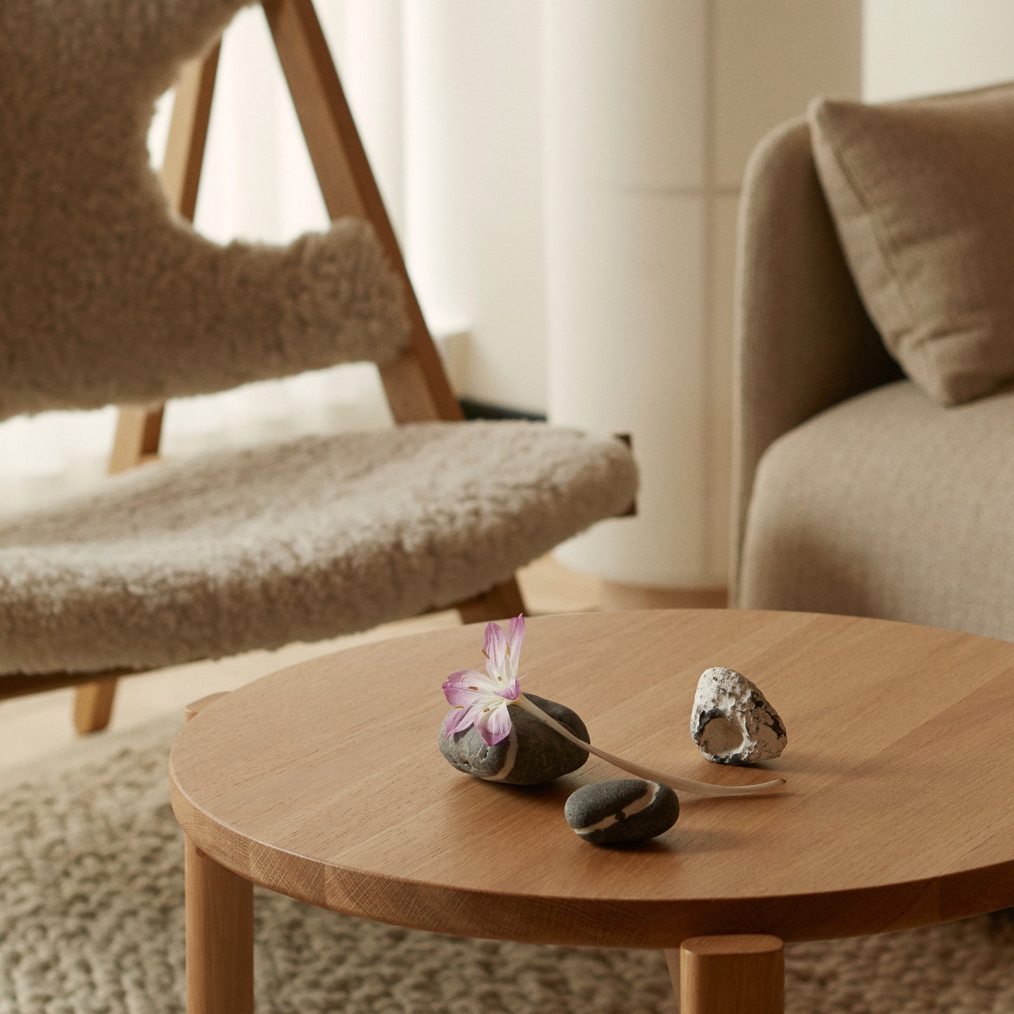 Knitting Lounge Chair by Ib Kofod-Larsen