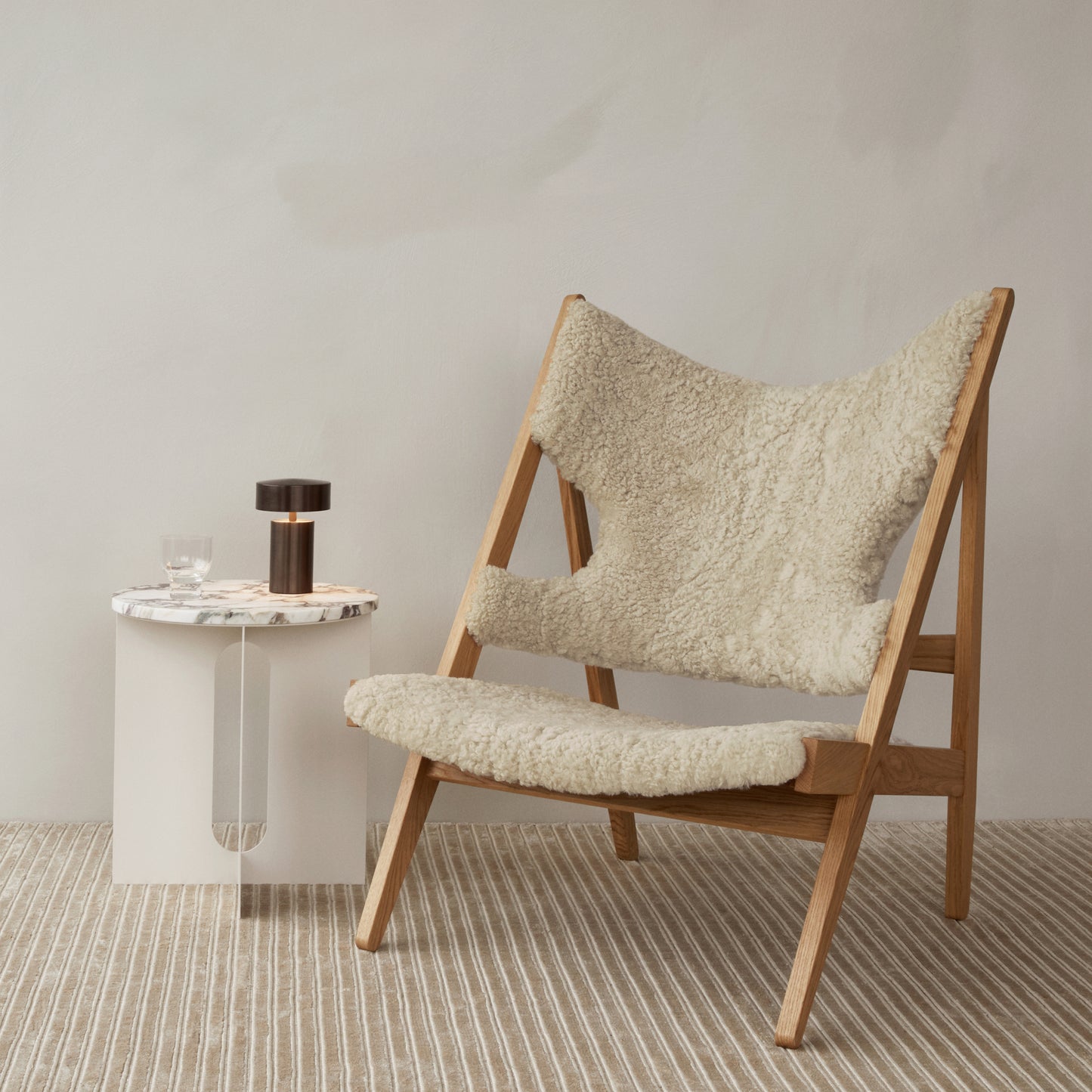 Knitting Lounge Chair by Ib Kofod-Larsen