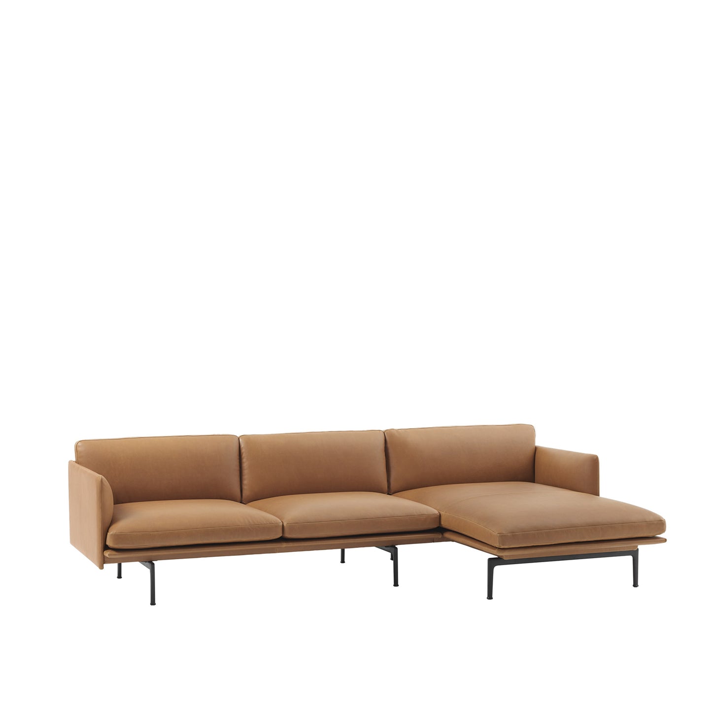 Outline Sofa Chaise Longue by Muuto