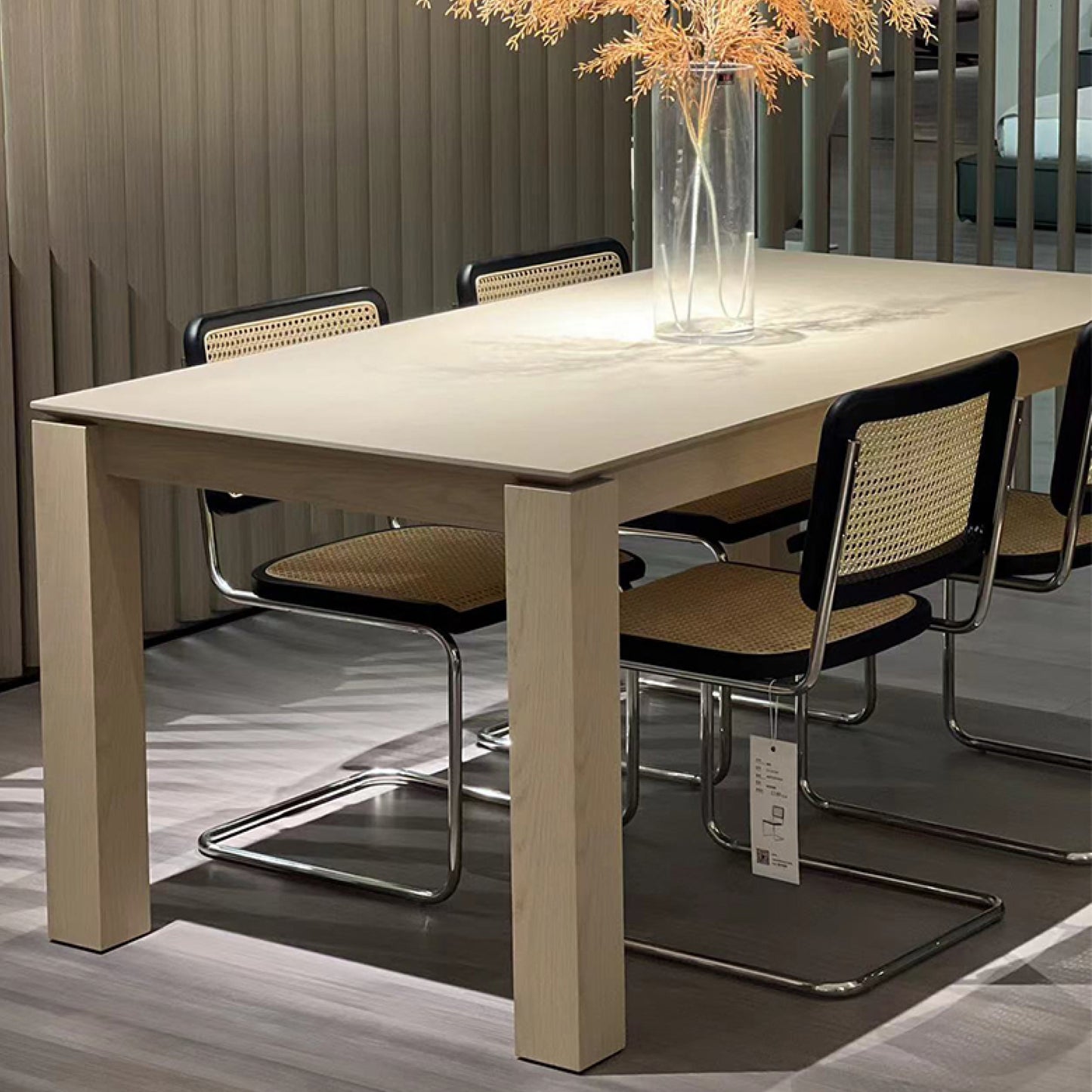 Solid Oak Expandable Dining Table