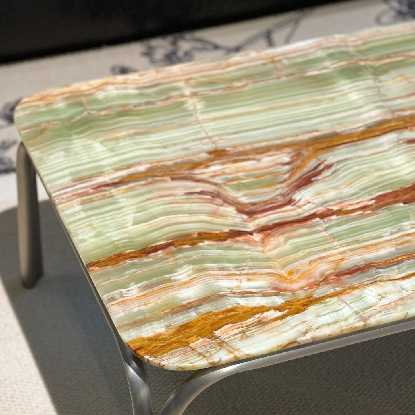 Rectangular Marble Coffee Table