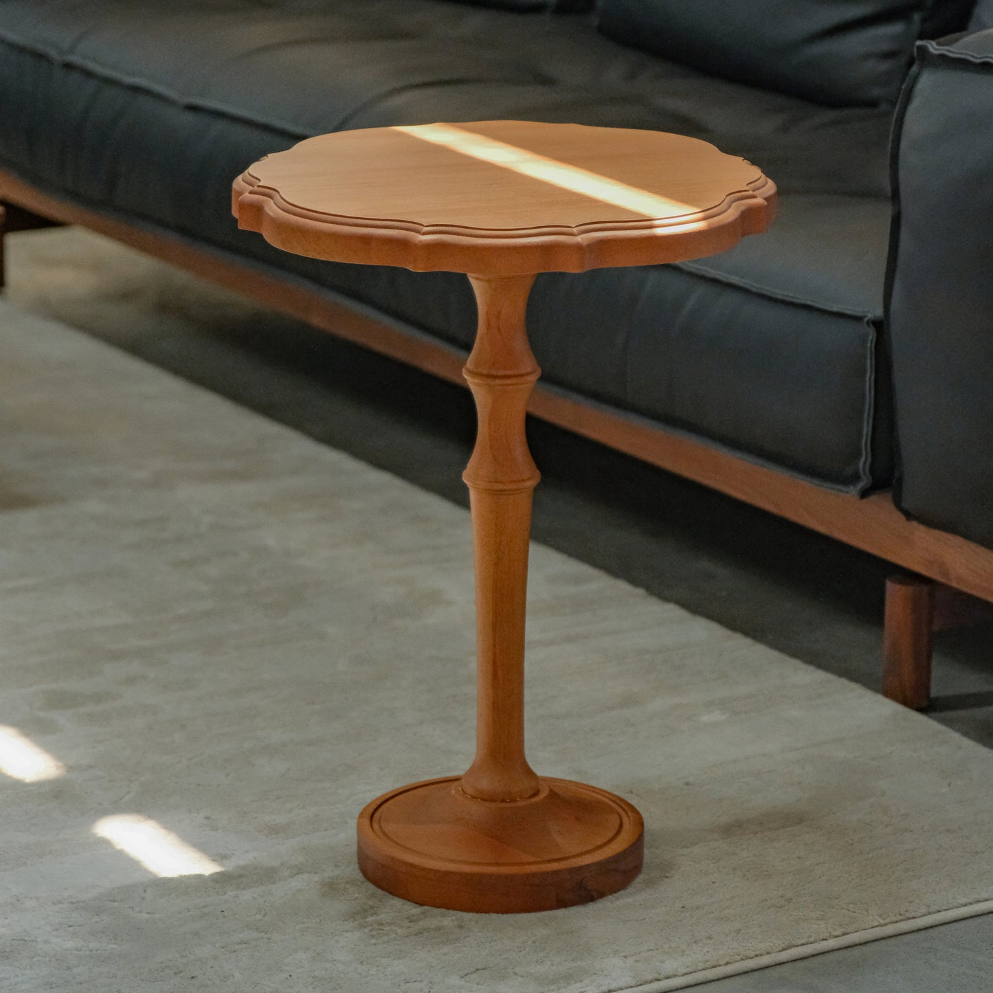 Compact Wood Coffee Table