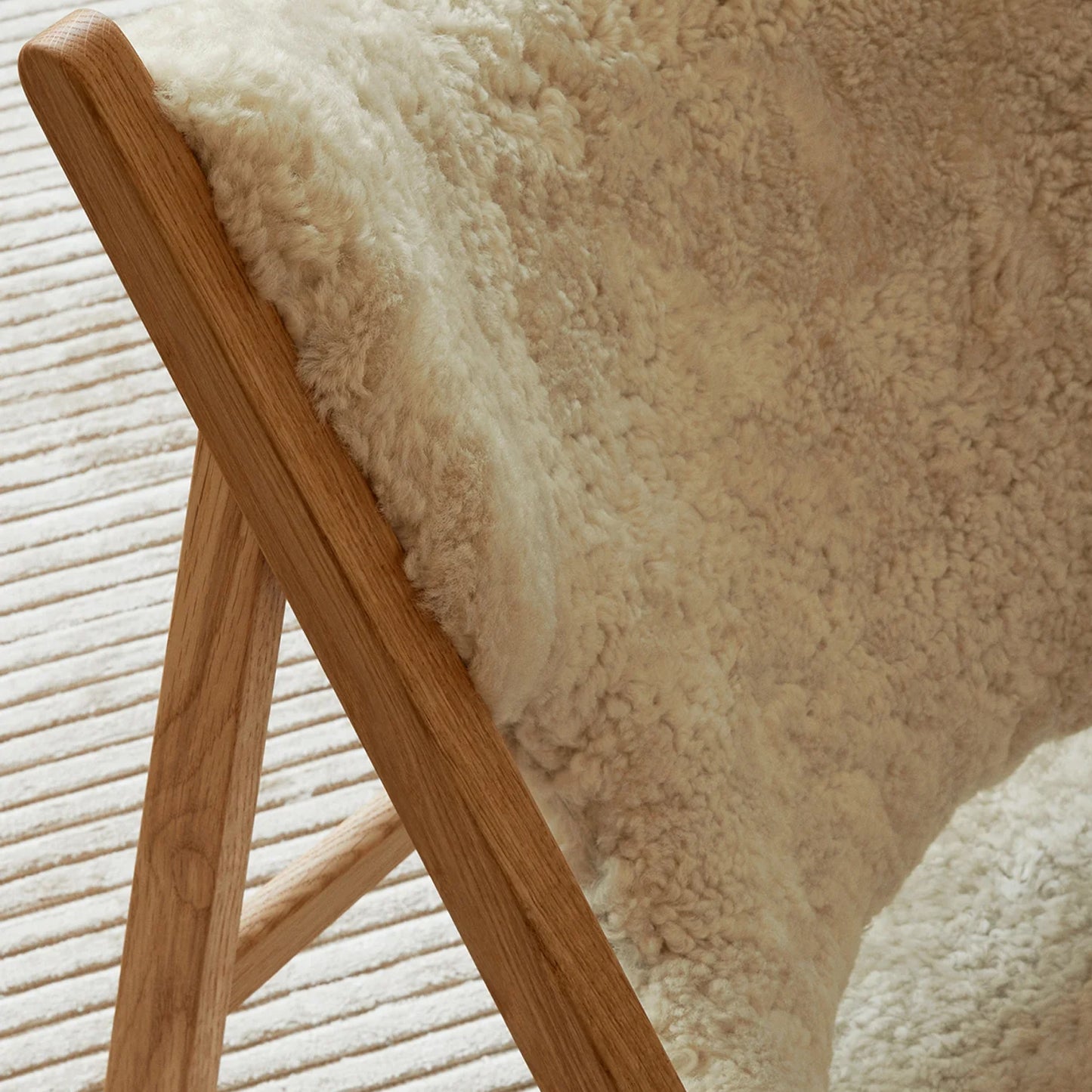 Knitting Lounge Chair by Ib Kofod-Larsen