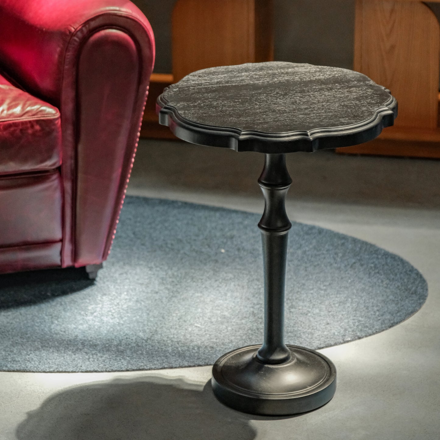 Compact Wood Coffee Table