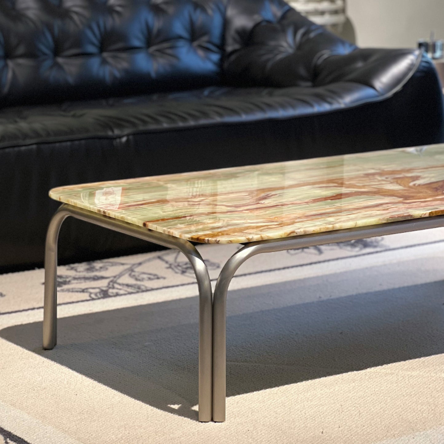 Rectangular Marble Coffee Table
